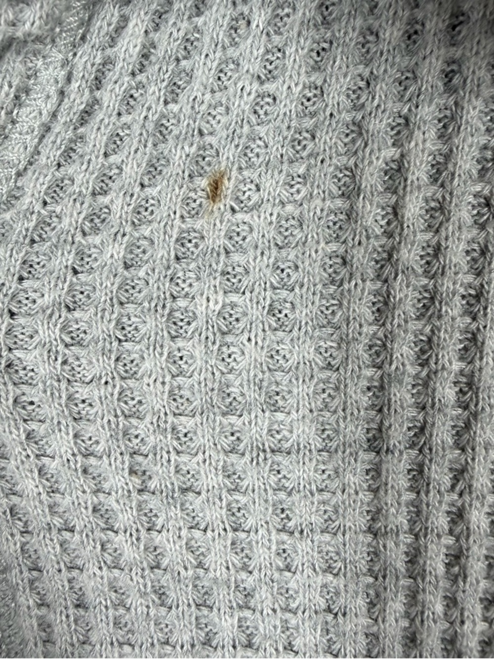Aerie Grey Waffle Knit Lumberjane‎ Button Up Top - Picture 4 of 6